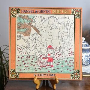 Hansel and Gretel Record Puzzle Storytime Inc Vinyl